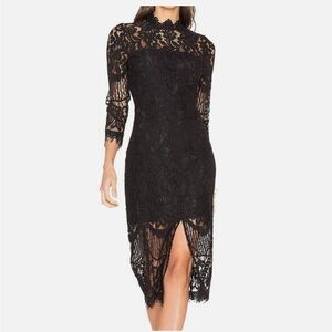 Yumi Kim Leading Lady Dress Black Lace size XS